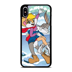 BUGS BUNNY AND LOLA CARTOON iPhone XS Max Case Cover