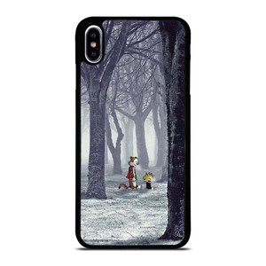 CALVIN AND HOBBES CARTOON iPhone XS Max Case Cover
