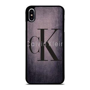 CALVIN KLEIN WALL TEXTURE iPhone XS Max Case Cover