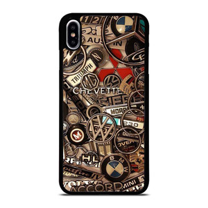 CAR LOGO ALL IN iPhone XS Max Case Cover