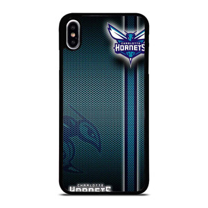CHARLOTTE HORNETS METAL LOGO iPhone XS Max Case Cover CHARLOTTE HORNETS METAL LOGO iPhone XS Max Case Cover
