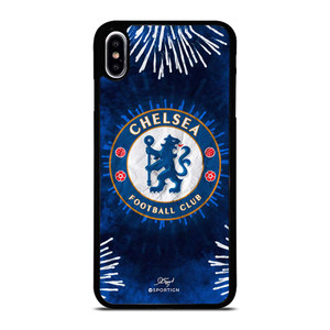 CHELSEA FC ART LOGO iPhone XS Max Case Cover CHELSEA FC ART LOGO iPhone XS Max Case Cover