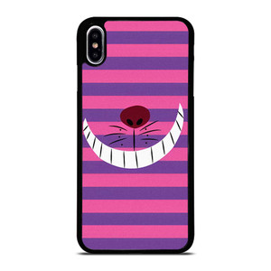 CHESHIRE CAT STRIPE iPhone XS Max Case Cover