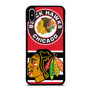 CHICAGO BLACKHAWKS NHL LOGO iPhone XS Max Case Cover