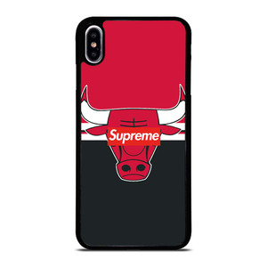CHICAGO BULLS SUPREME LOGO iPhone XS Max Case Cover CHICAGO BULLS SUPREME LOGO iPhone XS Max Case Cover
