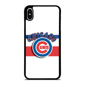 CHICAGO CUBS MLB SIMPEL LOGO iPhone XS Max Case Cover CHICAGO CUBS MLB SIMPEL LOGO iPhone XS Max Case Cover