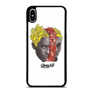 CHRIS BROWN YOUNG THUG SLIME & B iPhone XS Max Case Cover