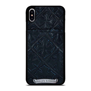 CHROME HEARTS LEATHER iPhone XS Max Case Cover
