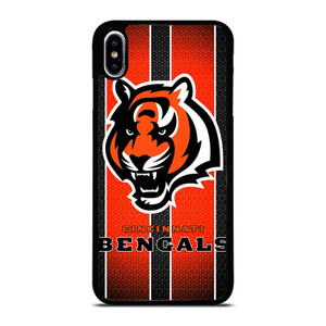CINCINNATI BENGALS METAL SYMBOL iPhone XS Max Case Cover