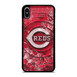 CINCINNATI REDS BASEBALL LOGO iPhone XS Max Case Cover