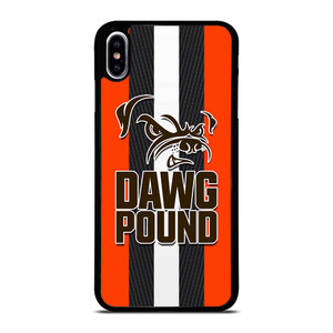 CLEVELAND BROWNS DAWG POUND iPhone XS Max Case Cover CLEVELAND BROWNS DAWG POUND iPhone XS Max Case Cover