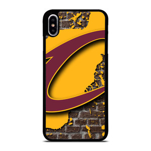CLEVELAND CAVALIERS WALL SPLASH iPhone XS Max Case Cover