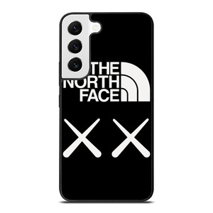THE NORTH FACE X KAWS LOGO Samsung Galaxy S22 Case Cover THE NORTH FACE X KAWS LOGO Samsung Galaxy S22 Case Cover