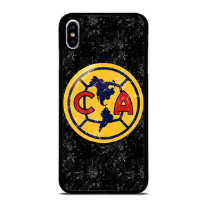 CLUB AMERICA AGUILAS FOOTBALL BLACK iPhone XS Max Case Cover CLUB AMERICA AGUILAS FOOTBALL BLACK iPhone XS Max Case Cover