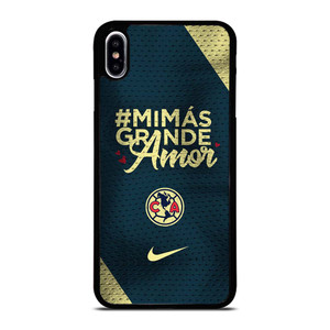 CLUB AMERICA MIMAS GRANDE AMOR NIKE iPhone XS Max Case Cover CLUB AMERICA MIMAS GRANDE AMOR NIKE iPhone XS Max Case Cover