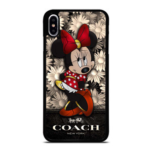COACH FLOWER MINNIE MOUSE iPhone XS Max Case Cover