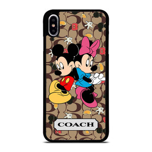 COACH MICKEY MINNIE MOUSE LOVE iPhone XS Max Case Cover