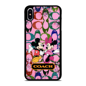 COACH MICKEY MINNIE MOUSE iPhone XS Max Case Cover