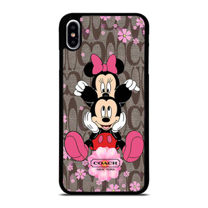 COACH MICKEY MINNIE iPhone XS Max Case Cover COACH MICKEY MINNIE iPhone XS Max Case Cover