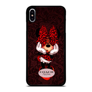COACH MINNIE MOUSE NEW YORK iPhone XS Max Case Cover COACH MINNIE MOUSE NEW YORK iPhone XS Max Case Cover