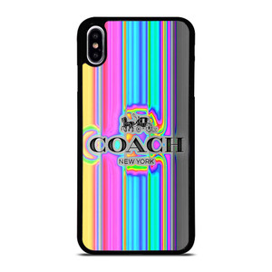 COACH NEW YORK ART iPhone XS Max Case Cover