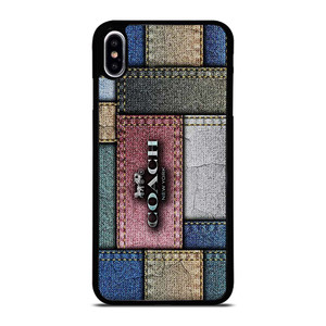 COACH NEW YORK LOGO JEANS  iPhone XS Max Case Cover COACH NEW YORK LOGO JEANS  iPhone XS Max Case Cover