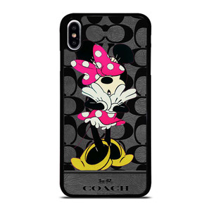 COACH NEW YORK MINNIE MOUSE iPhone XS Max Case Cover