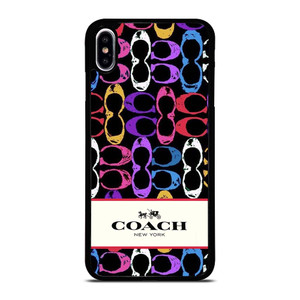 COACH NEW YORK PATTERN COLOR iPhone XS Max Case Cover COACH NEW YORK PATTERN COLOR iPhone XS Max Case Cover