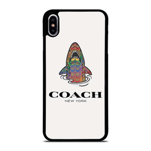 COACH NEW YORK SHARK iPhone XS Max Case Cover