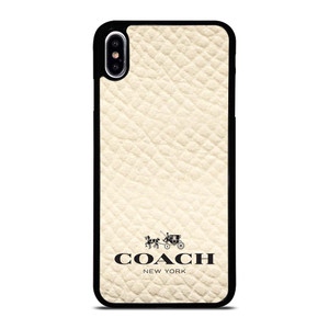 COACH NEW YORK WHITE iPhone XS Max Case Cover