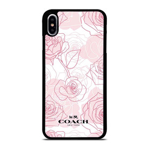 COACH ROSES iPhone XS Max Case Cover