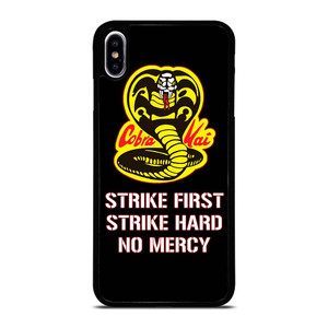 COBRA KAI KARATE QUOTE iPhone XS Max Case Cover COBRA KAI KARATE QUOTE iPhone XS Max Case Cover