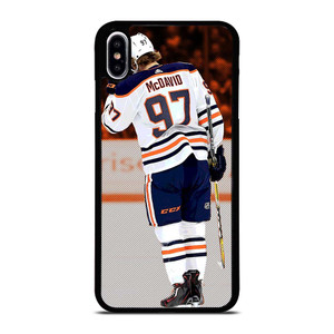 CONNOR MCDAVID EDMONTON OILERS NHL iPhone XS Max Case Cover