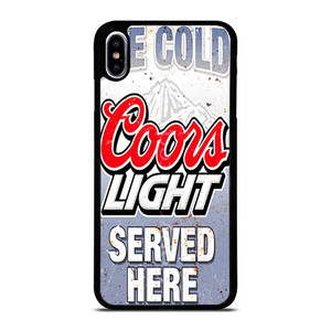 COORS LIGHT BEER ICE GOLD iPhone XS Max Case Cover COORS LIGHT BEER ICE GOLD iPhone XS Max Case Cover