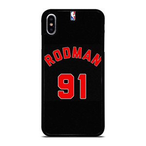 DENNIS RODMAN CHICAGO BULLS iPhone XS Max Case Cover DENNIS RODMAN CHICAGO BULLS iPhone XS Max Case Cover