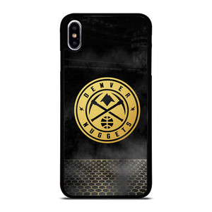 DENVER NUGGETS GOLD METAL iPhone XS Max Case Cover