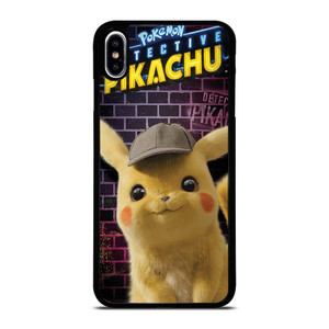 DETECTIVE PIKACHU CUTE POKEMON iPhone XS Max Case Cover