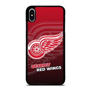 DETROIT RED WINGS HALFTONE EFFECT iPhone XS Max Case Cover