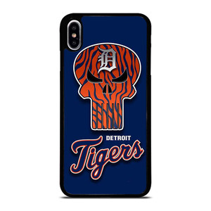 DETROIT TIGERS SKULL LOGO iPhone XS Max Case Cover