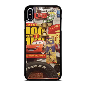 DISNEY CARS MOVIE COLLAGE iPhone XS Max Case Cover