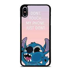 DISNEY STITCH DONT TOUCH MY PHONE  iPhone XS Max Case Cover
