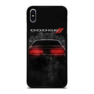 DODGE SRT CAR BLACK iPhone XS Max Case Cover DODGE SRT CAR BLACK iPhone XS Max Case Cover