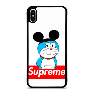 DORAEMON WITH MICKEY SUPREME iPhone XS Max Case Cover