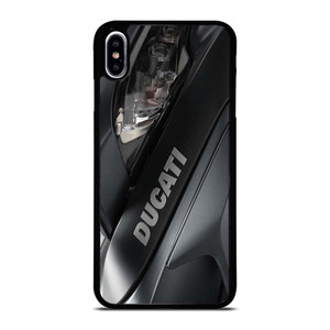 DUCATI BLACK LOGO EMBLEM iPhone XS Max Case Cover