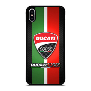 DUCATI CORSE CARBON LOGO iPhone XS Max Case Cover DUCATI CORSE CARBON LOGO iPhone XS Max Case Cover