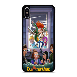 DUNCANVILLE CARTOON MOVIES POSTER iPhone XS Max Case Cover
