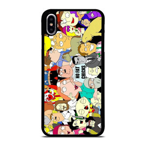 FAMILY GUY CHARACTERS iPhone XS Max Case Cover