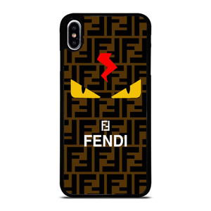 FENDI ROMA EYES LOGO 2 iPhone XS Max Case Cover