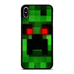 GAME MINECRAFT CREEPER iPhone XS Max Case Cover