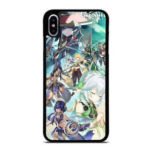 GENSHIN IMPACT MOBILE GAME CHARACTERS iPhone XS Max Case Cover